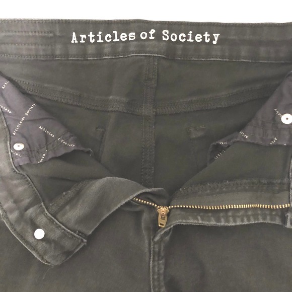 Articles of Society Black Denim Skinny Mid-rise size 28 - Picture 6 of 11